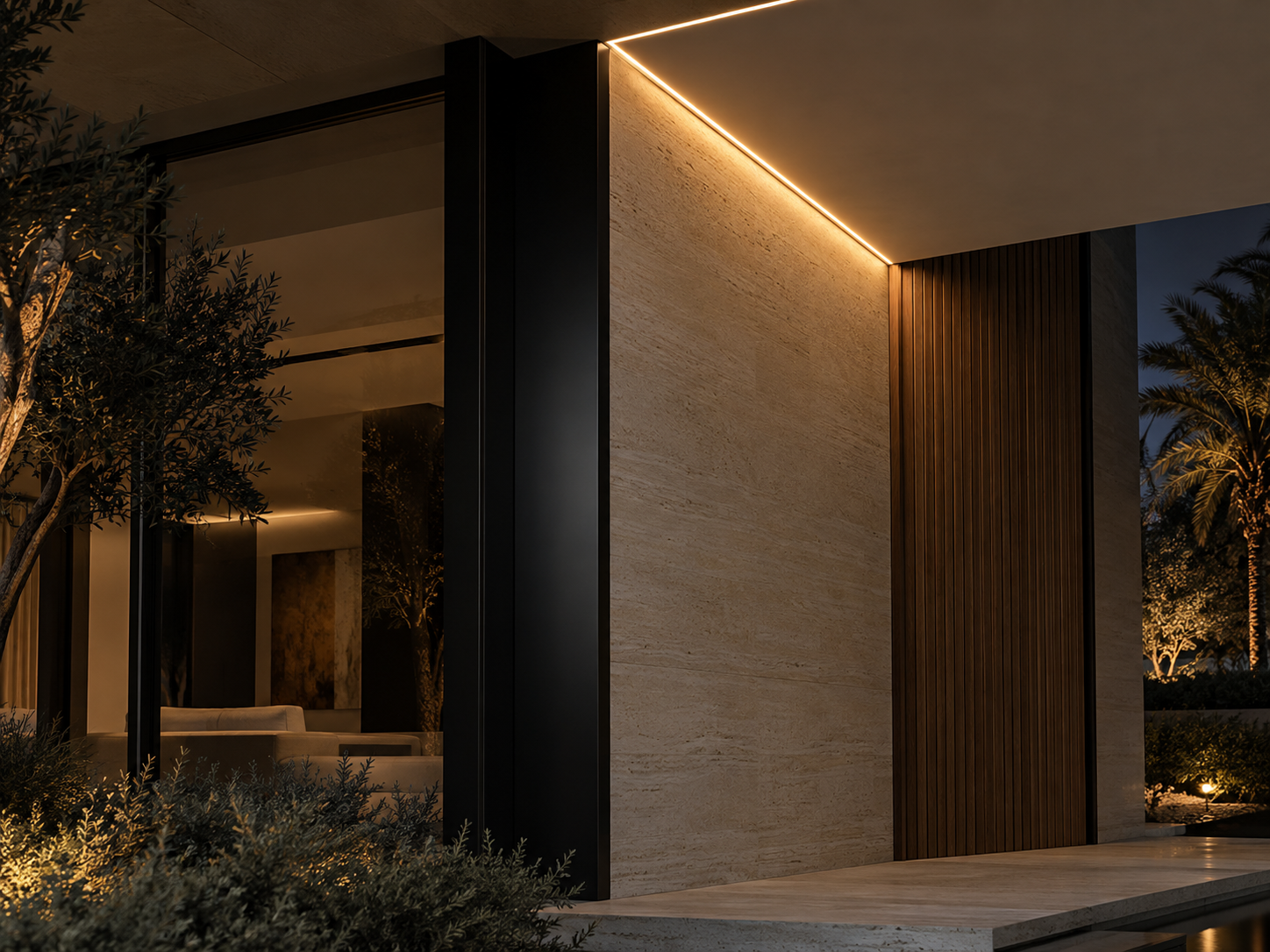 Architectural light detail